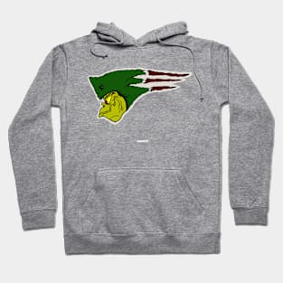 Flying Green Guy Logo Hoodie